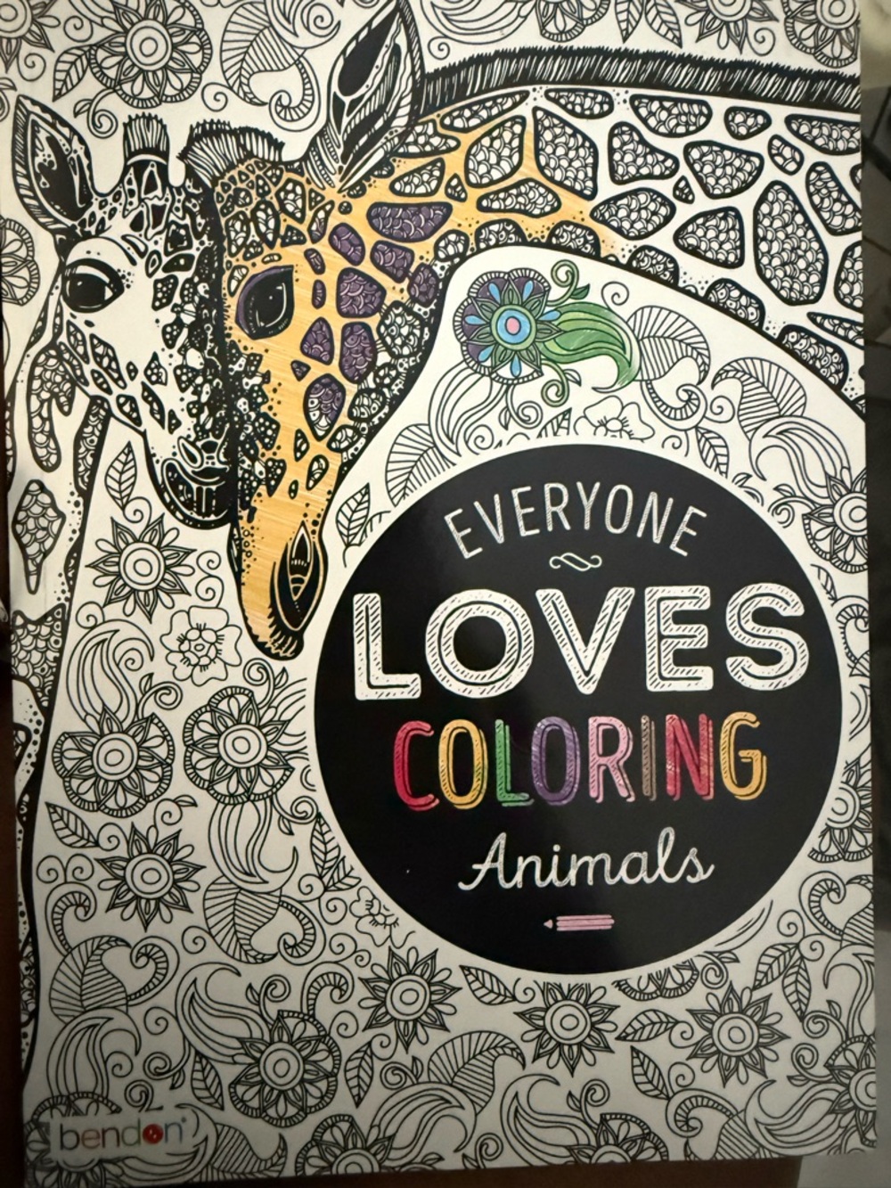 Everyone Loves Coloring Animals Coloring Book - Multicolor Cover